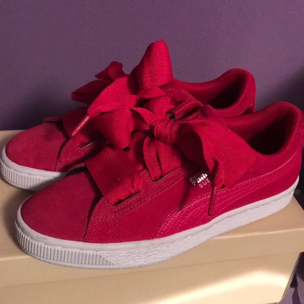 Puma bow sneakers